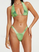 Multi Color String Bikini Set