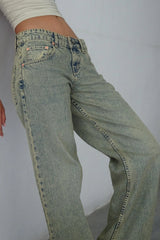 Classic Relaxed Fit Straight Leg Jeans