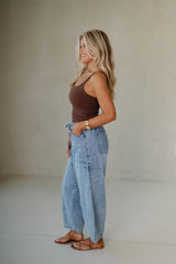 Ford Tank Top-Brown