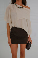 Asymmetric Flowy Layer Top-Sand
