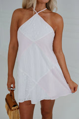 Penny Mini Dress-Baby Pink