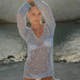 Holiday Tie-Back Swimsuit Cover Up