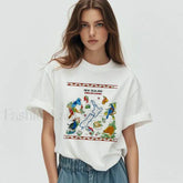 New Zealand Cartoon Summer Loose Casual T-Shirt
