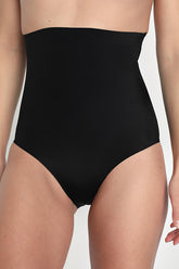 Sleek Confidence Black Shapewear Brief
