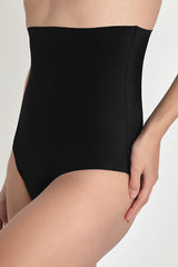 Sleek Confidence Black Shapewear Brief