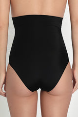 Sleek Confidence Black Shapewear Brief