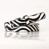 Animal Print Slim Fashion Belt