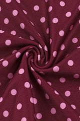 Sexy Backless Polka Dot Cami Maxi Dress
