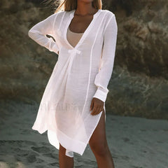 Green Chiffon Kimono Robe Cover Up