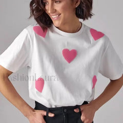 Lover Print White & Black T-Shirt