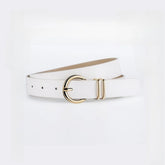 Minimal Double Ring Buckle Belt