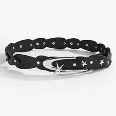 Silver Minimalist Chic Waist Belt