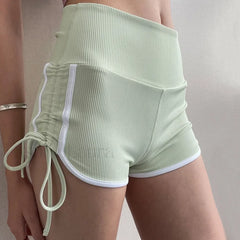 Casual Drawstring Sexy Tight-Fitting Quick Drying Short