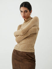 Striped Long Graceful Sleeve Shirt