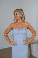 Arissa Maxi Dress-Sky Blue