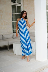 Allie Dress-Blue