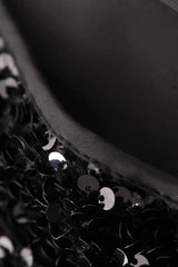 Black Velvet Sequin Jacket