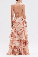Chic V-Neck Pleated Boho Dress