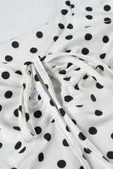 Polka Dot A-Line Cami Mini Dress