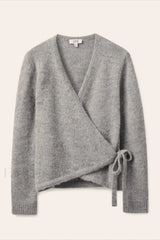 Winter Wool Blend Asymmetrical Cardigan