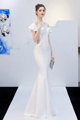 Elegant Off Shoulder Bodycon Formal Dress