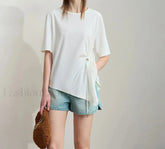 Loose Round Neck Summer T-Shirt