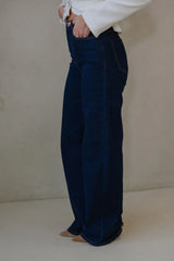 Kate Wide Leg Jeans- Indigo