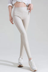 Fleece Lined Faux Leather Leggings