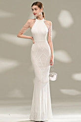 Elegant Slim Fit Long Gown Formal Dress