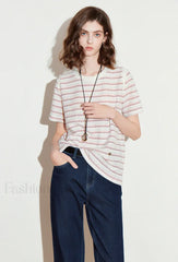Spring New Short Sleeve Cotton T-Shirt