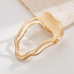 Chic Minimalist Irregular Hair Claw