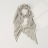 Striped Long Lightweight Sun Protection Scarf