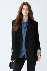 Elegant Mid-Length Office Blazer