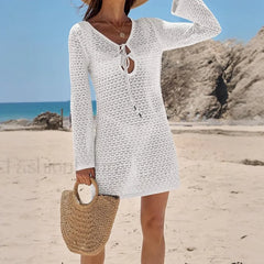 Long Sleeve Shirt Beach Cover Up