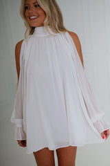 Elowen Mini Dress-White