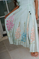 Sabrina Maxi Dress-Mint Green