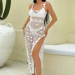 Glitter Hollow Out Cover Up
