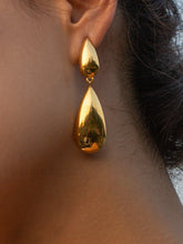 Double Teardrop Earrings