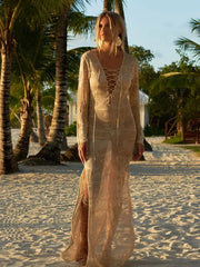 Crochet Rash Guard Cover Up