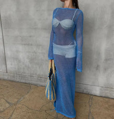High-Quality Backless Long Cover Up