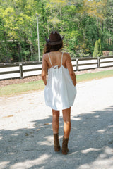 Juniper Mini Dress-Off White