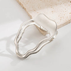 Chic Minimalist Irregular Hair Claw