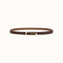 Fashion Versatile Slim Leather Pants Belt