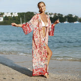 4PC Sheer Skirt Set Cover Up