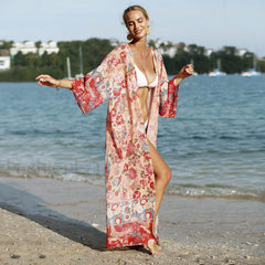 4PC Sheer Skirt Set Cover Up