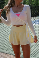 Val Athletic Shorts-Lemonilla