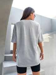 100% Cotton USA New York Letter Print T-Shirt