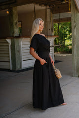 Sierra Maxi Dress-Black