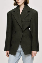 Lapel Relaxed Fit Blazer