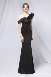 Off Shoulder Mermaid Maxi Party Dress